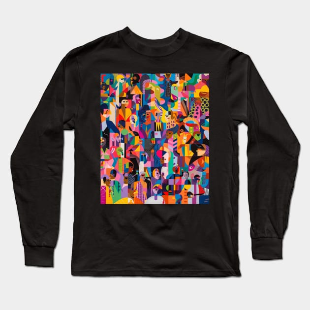 Deltarune Fanciful Friendships Long Sleeve T-Shirt by Monster Gaming